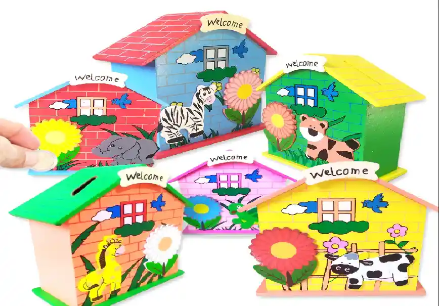 ALCANCÍA CASA ANIMALES JUEGOS COLECCIÓN JUGUETERÍA