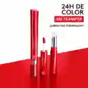 Esika Labial Colorfix Duo Tattoo Tono Rojo Tentacion