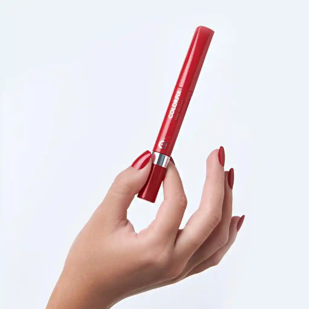 Esika Labial Colorfix Duo Tattoo Tono Rojo Passion