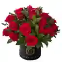 Passion Dream Box negro - 24 Rosas