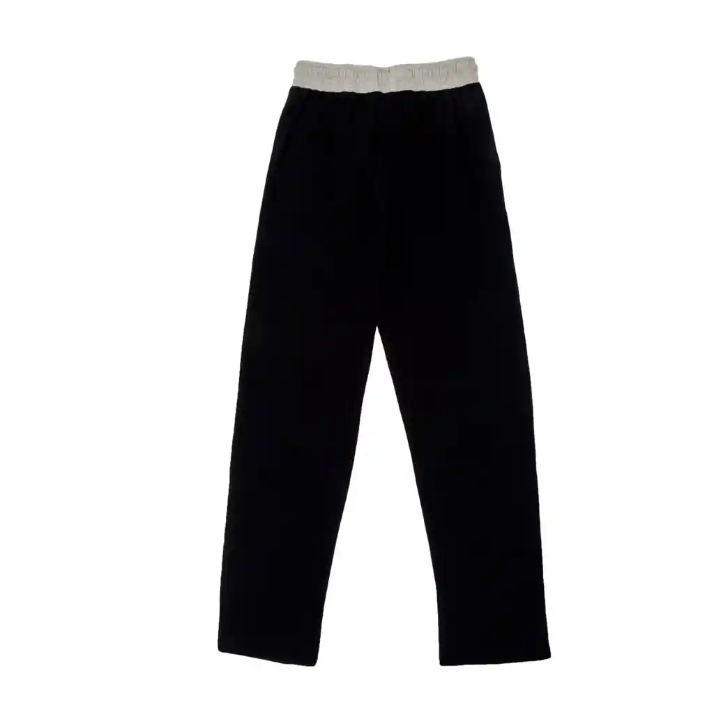 Pantalón Niño De Descanso Negro Talla 10