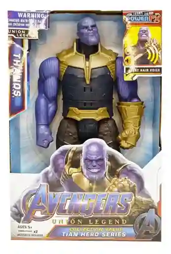 Figuras Articulada Con Sonido Thanos Avengers 30 Cm