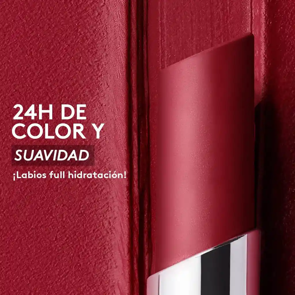 Esika Labial En Barra Colorfix 24H Tono Rojo Seductor