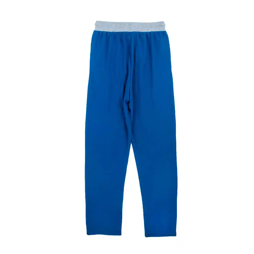 Pantalón Niño De Descanso Azul Clasico Talla 12