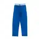 Pantalón Niño De Descanso Azul Clasico Talla 12