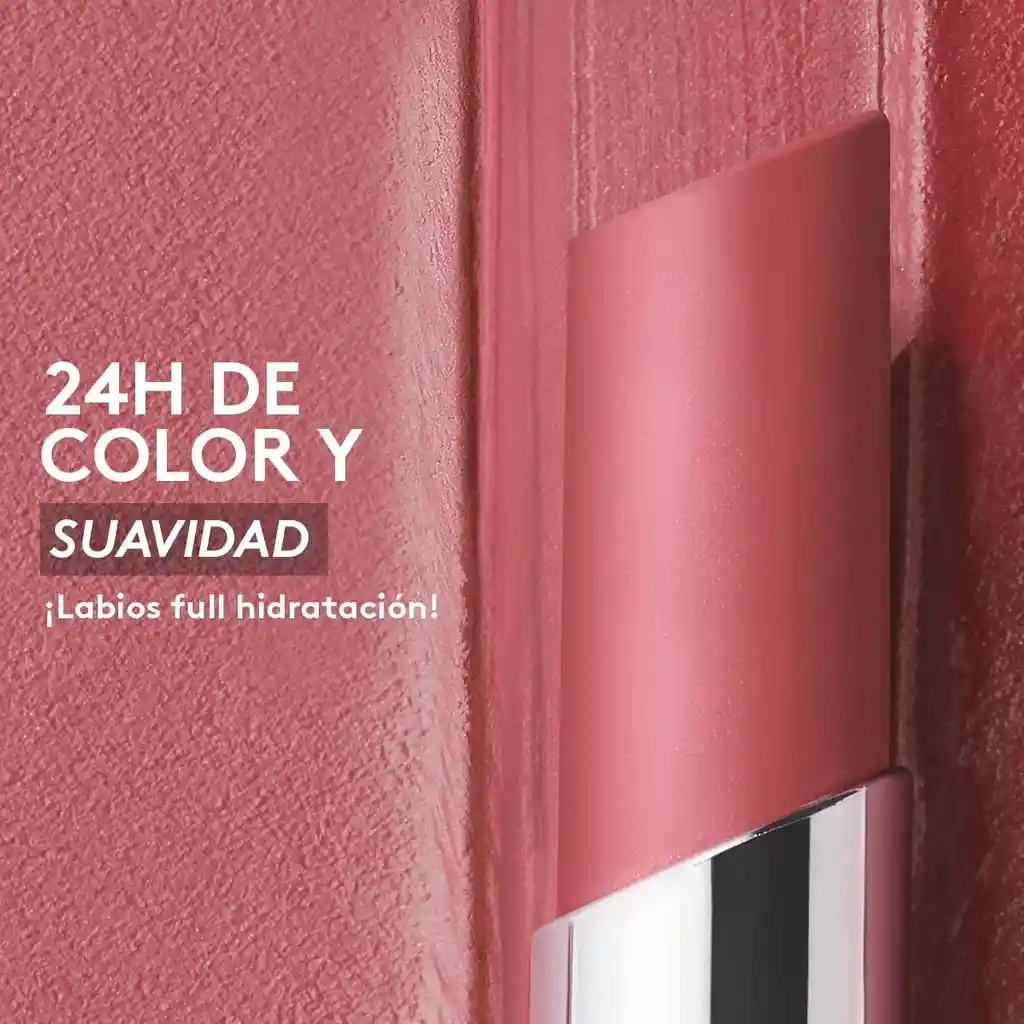 Esika Labial En Barra Colorfix 24H Tono Rosa Glamour