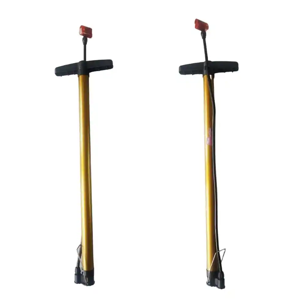 Inflador Bomba De Aire Manual Multifuncional 54 cm Nekar SQ-2810 Amarillo (5375)