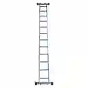 Escalera Multipropósito 12 Pasos (4X3) con cauchos reforzados