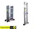 Escalera Multipropósito 12 Pasos (4X3) con cauchos reforzados