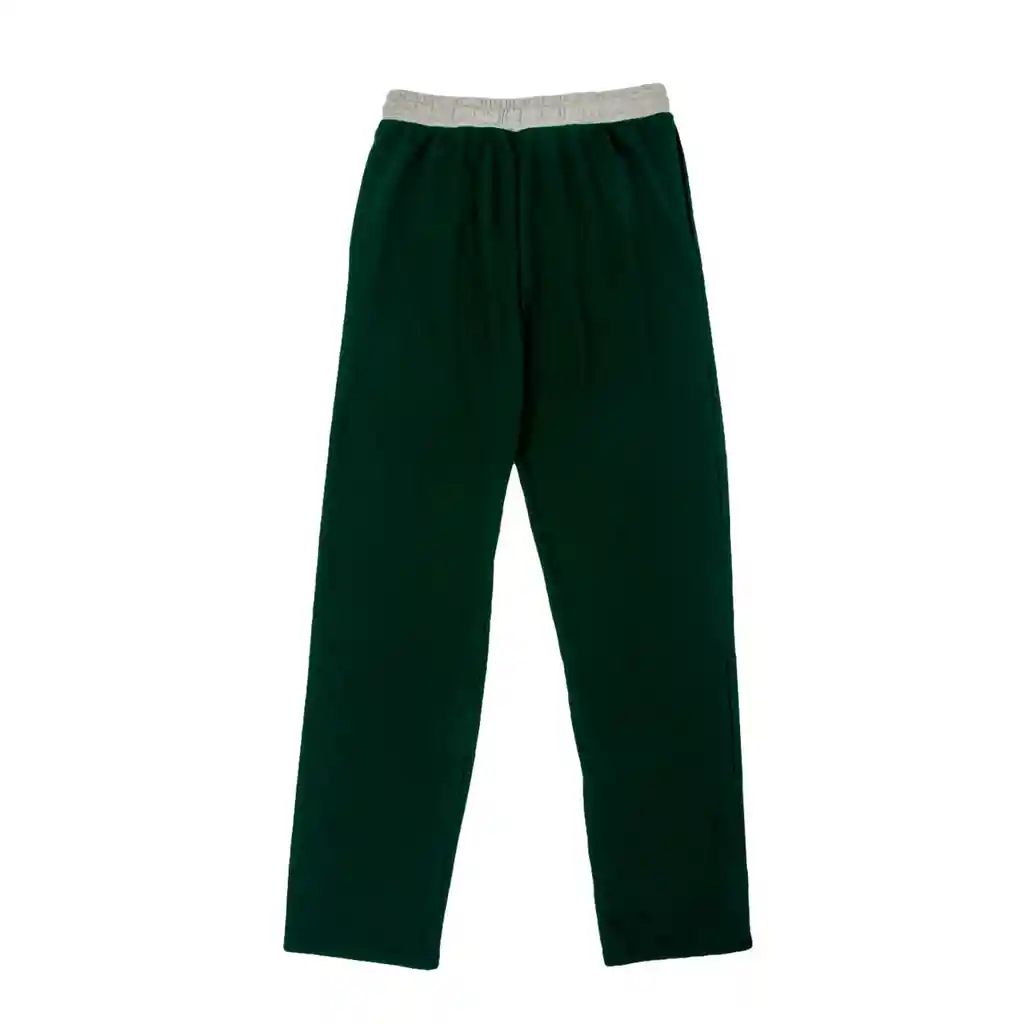 Pantalón Niño De Descanso Verde Oscuro Talla 16 