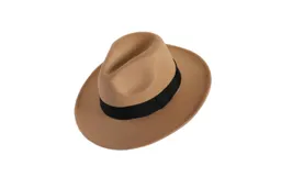 Sombrero Fedora Paño Ajustable C-beige