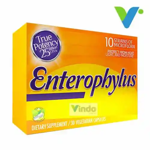 Enterophylus 30 Cápsulas Probióticos Gastrointestinal Healthy Americ