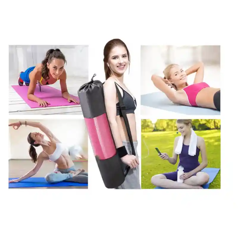 Colchoneta Mat 10mm Tapete Ejercicio Pilates Yoga Gym