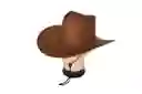 Sombrero Vaquero Adulto Disfraz Coñac