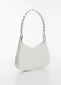 Bolso P Punk Blanco Mujer Mango