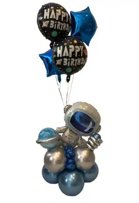 Space birthday bouquet