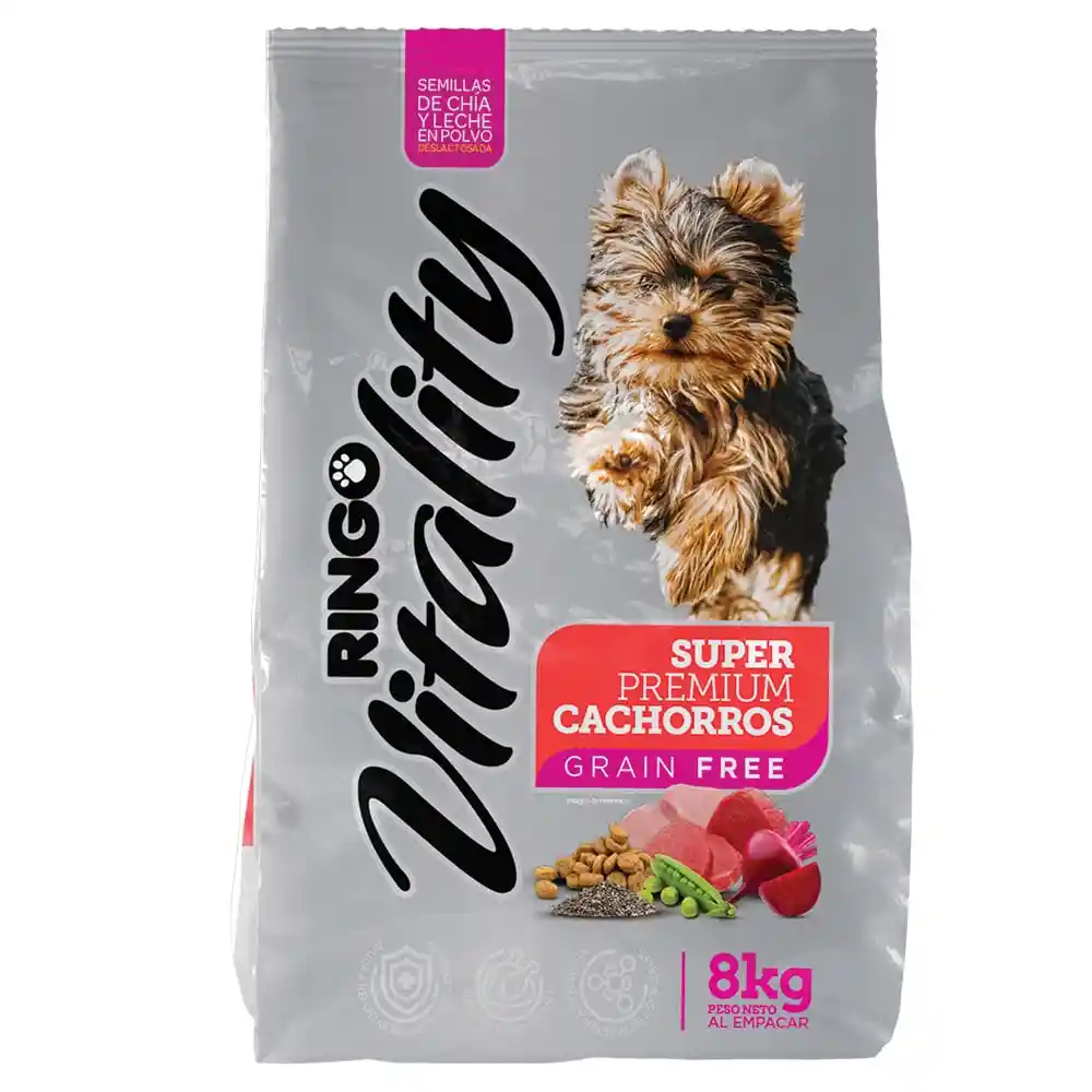 Ringo Vitality Perro Cachorro 8kg