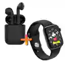 Combo 2x1 Reloj Inteligente X7 + Audífonos Inalámbricos Inpods12