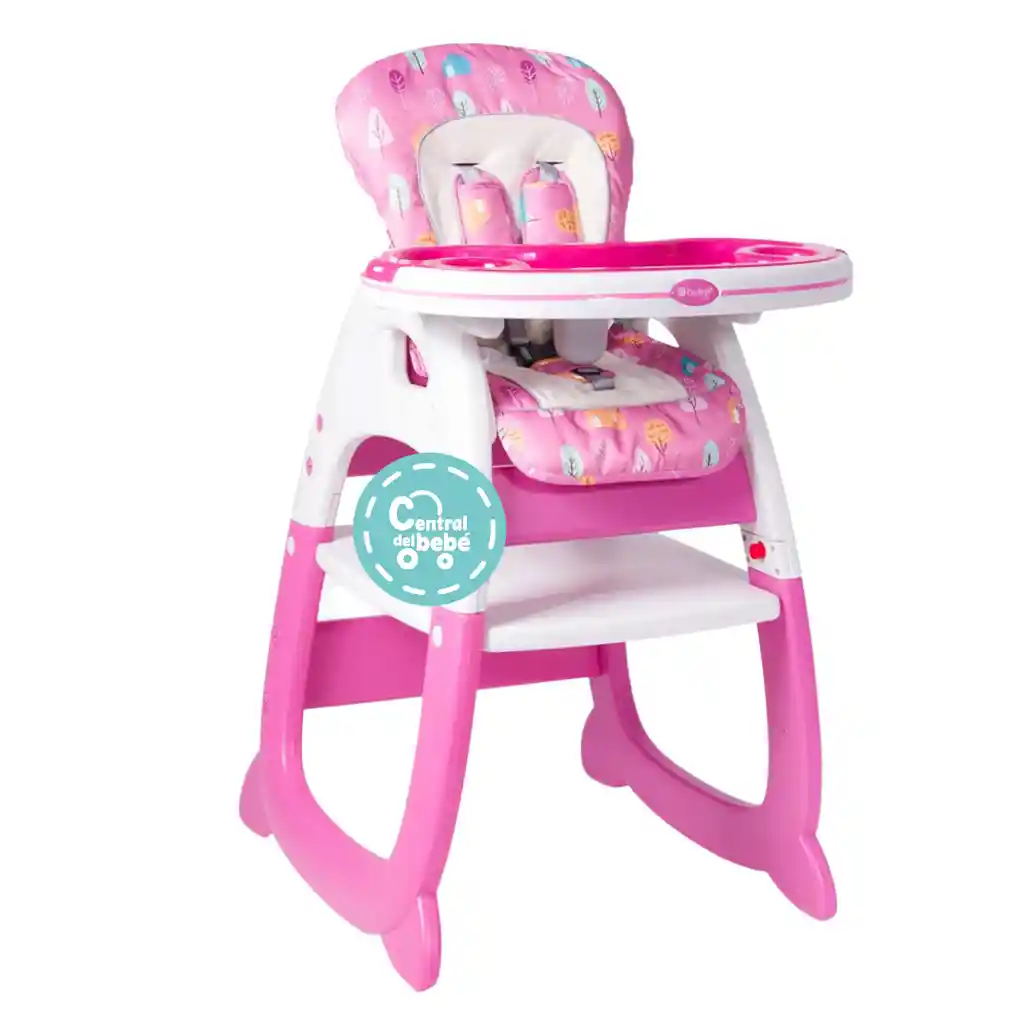 COMEDOR ESCRITORIO 2 EN 1  EBABY ROSADO