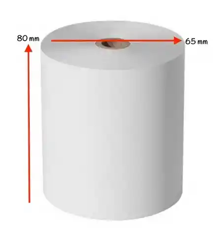Epson Pack X5 Rollos Papel Termico Impresora Pos 80Mm 80X65