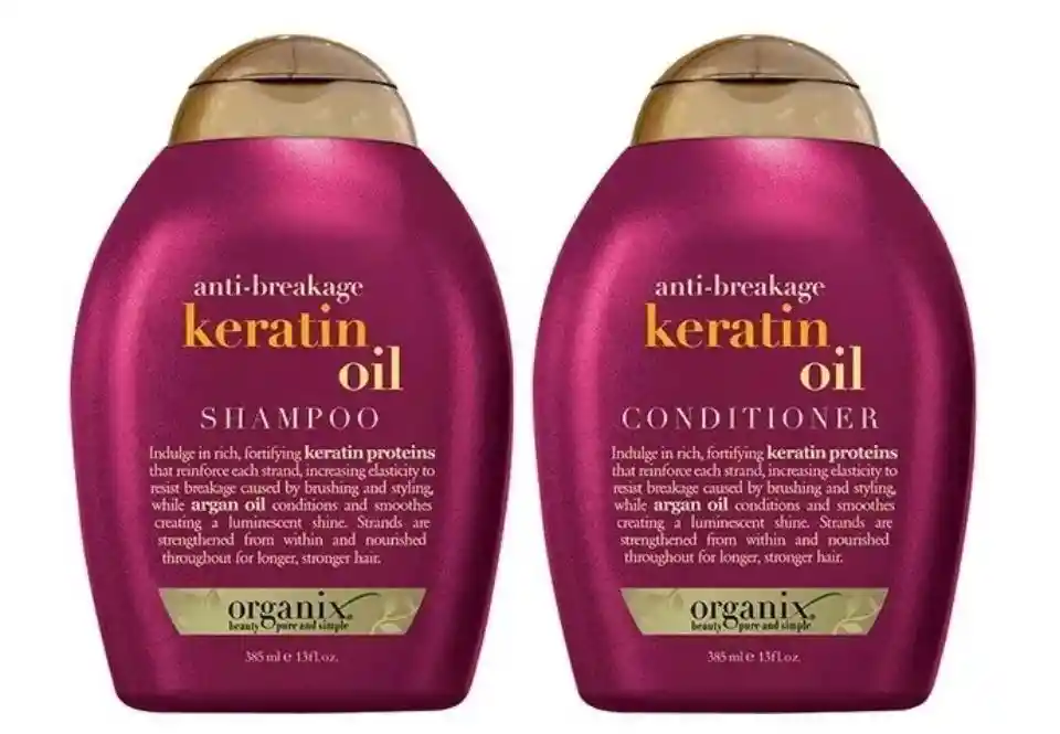 Organix Shampoo Y Acondicionador Keratin Oil De