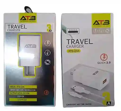 Cargador Tipo C Carga Rápida Para Celular Xiaomi Huawei Samsung Motorola