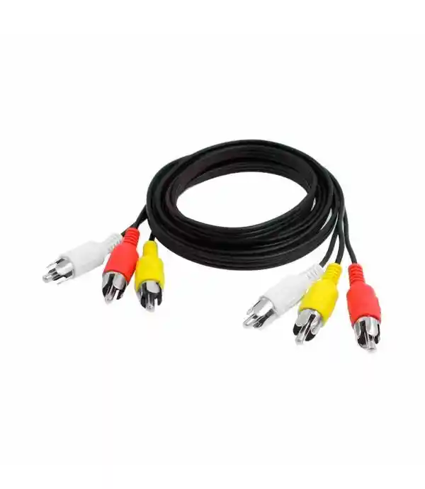 CABLE DE 3 RCA A 3 RCA DE 3 METROS