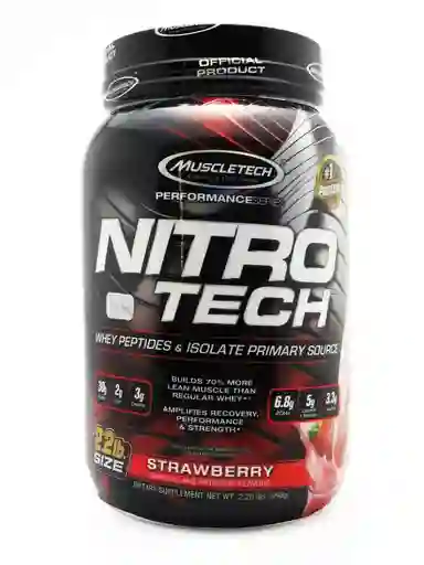 MUSCLETECH Proteína Nitro Tech 2Lb () Strawberry