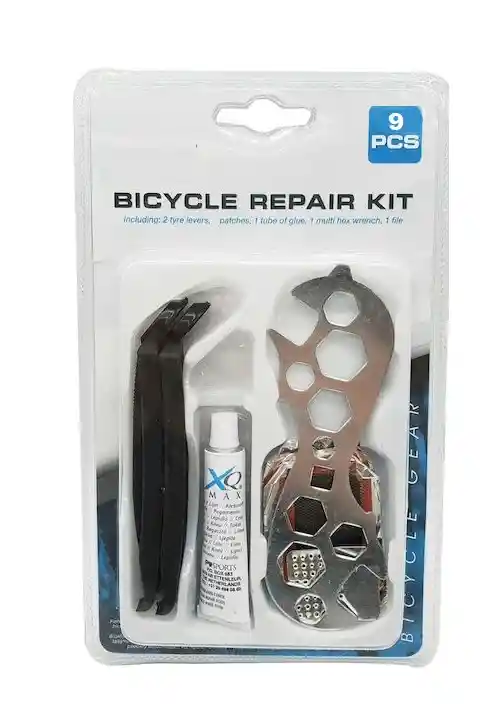 Kit despinche Para Bicicleta parches reparar Llantas Reparación Despinchar 