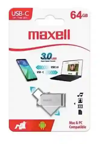 Maxell Otg Tipo C 64 Gb 3.0