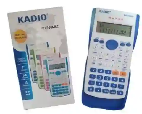 Calculadora Cientifica Kd-350 Msc, Pantalla De 2 Líneas