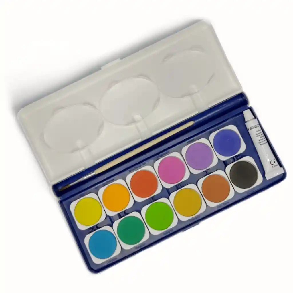 Staedtler Acuarelas En Pastillas Nories Caja X 12 Unds.