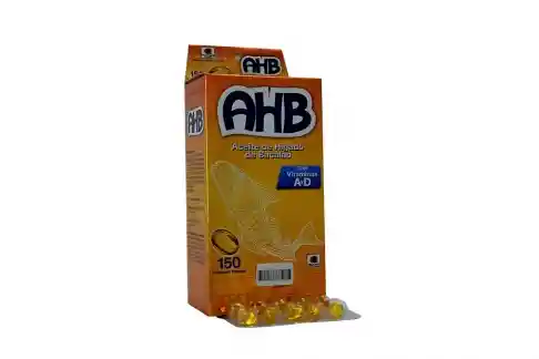 AHB | Aceite de Higado de Bacalao | Capsula | Blanda | Unidad | Procaps