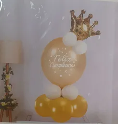 Globos De Decoracion De Feliz Cumpleaños Dorado