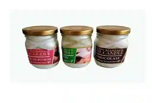 Vela Para Masaje Aromatizada Variedad En Aromas X 1 Unidad