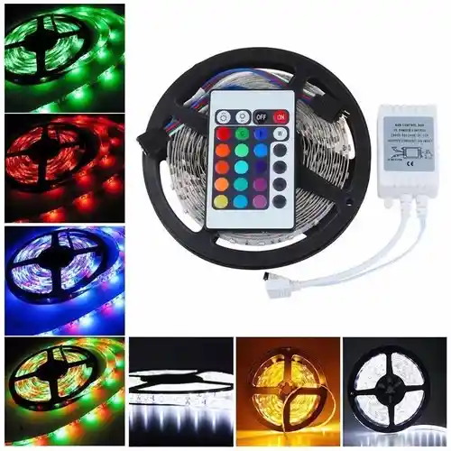 CINTAD LED CON CONTROL RGB 5 METROS