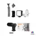SOPORTE KIT BLOGGER KIT-03LM (LUZ+MICROFONO)