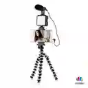 SOPORTE KIT BLOGGER KIT-03LM (LUZ+MICROFONO)