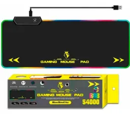 Rgb Tapete Pad Mouse Gamer Con Luces Led Largo Xl 80X30 Cm