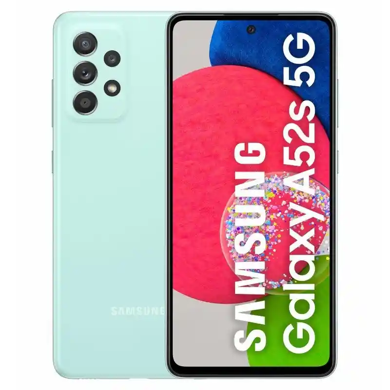  Celular Samsung Galaxy A52S 128Gb 6Gb Ram 5G Verde Menta 
