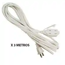 Extension Electrica X 3 Metros - 3 Salidas