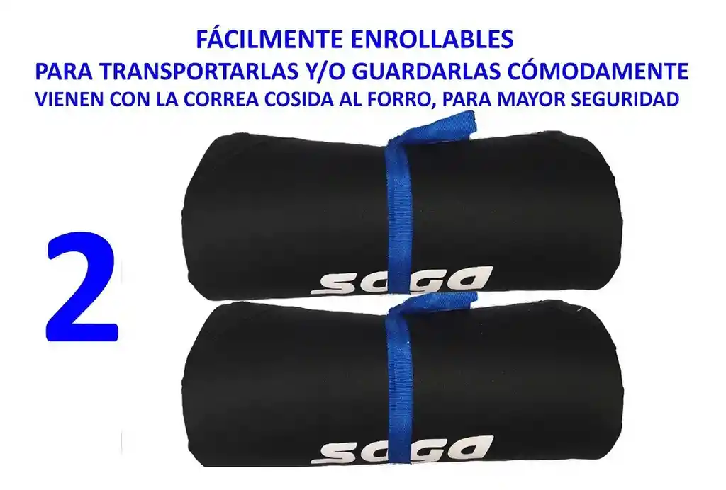 2 Colchonetas Enrollables Ejercicios Abdominales Yoga Gym