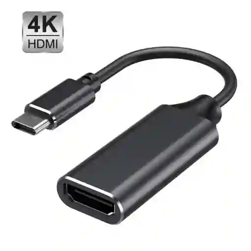 Mac Adaptador Usb-C A Hdmi 4K Celular Ipad Android Windows