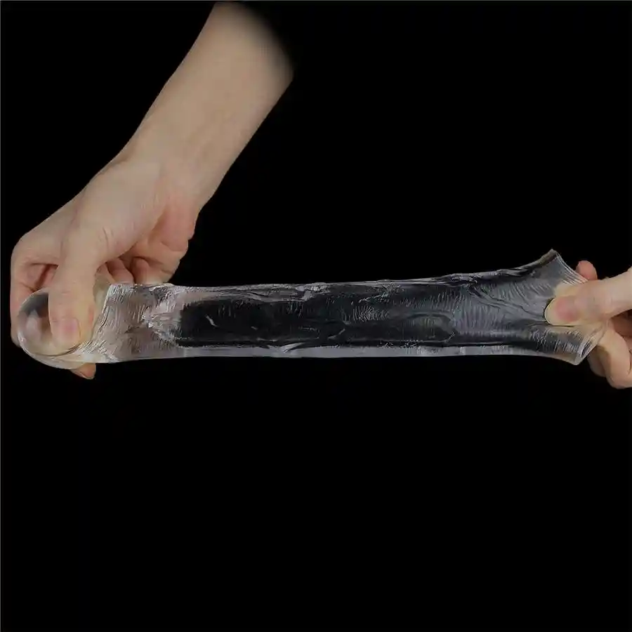 FLAWLESS CLEAR PENIS SLEEVE ADD 2''