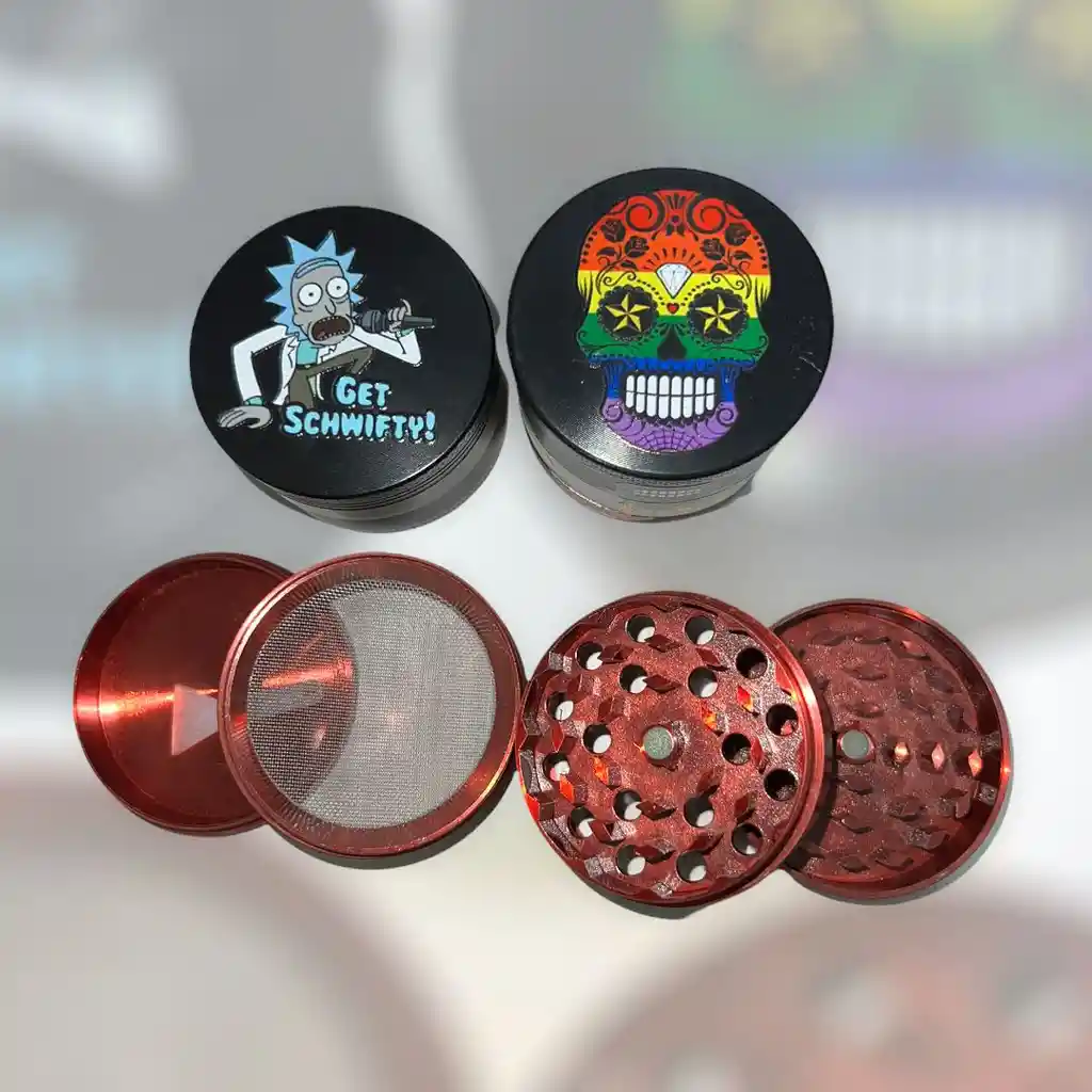 Grinder Rascador Trillador Metalico 2 Pisos