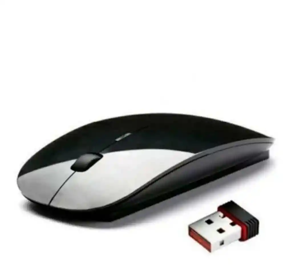 Mouse Inalámbrico Ultra Delgado 2.4ghz Portátil Todo En Uno
