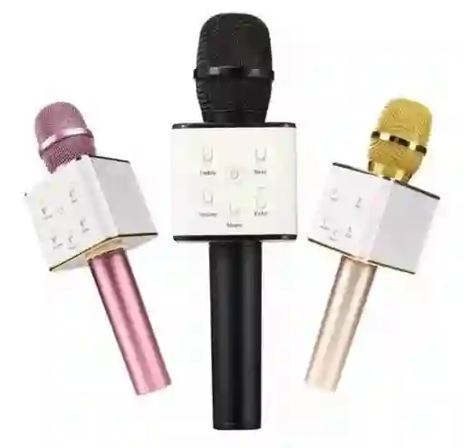 Micrófono Karaoke Q7 - Bluetooth Parlante Portatil