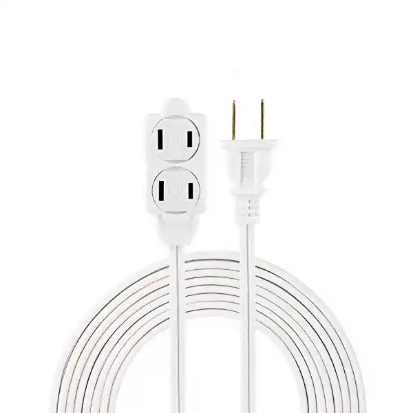 Cable Extensión Eléctrica 4 Metros 12 Ft Multitoma Regleta