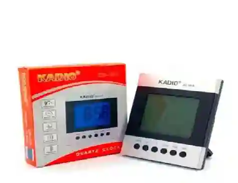 Reloj De Mesa Digital Kadio Kd-1818 Temperatura Fecha Hora