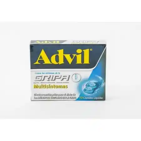 Advil Gripa Ibuprofeno+clorfeniramina+fenilefrina X1 Capsula
